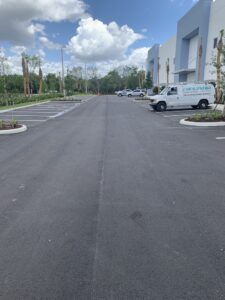 Asphalt Paving and Tire Scuffing
