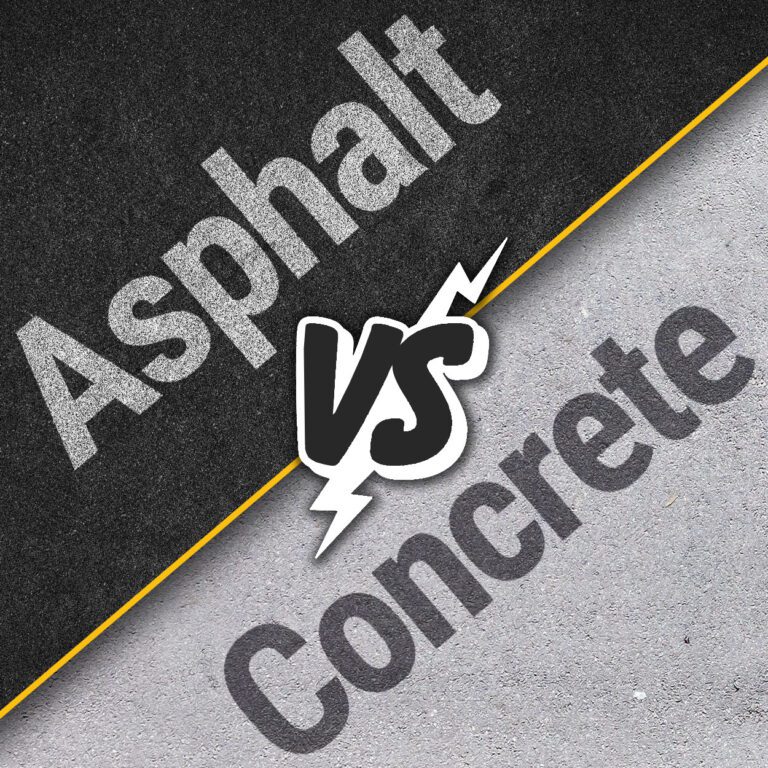 Asphalt vs concrete: which is the better route for your next pavement project 2023.